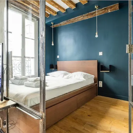 Peaceful - 1br-4p - Arts Et Metiers Apartment *