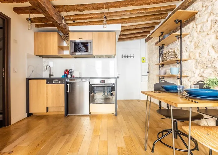 Apartmán Peaceful - 1br-4p - Arts Et Metiers
